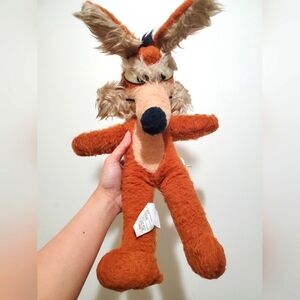 Vintage 1971 Wile E Coyote Plush Toy by Mighty Star